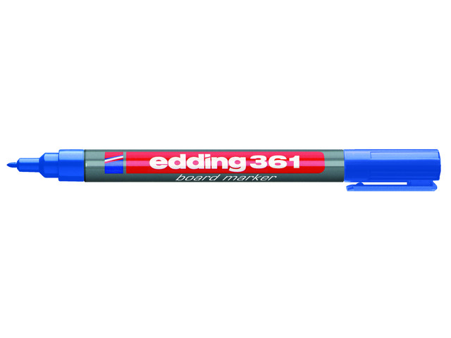 Whiteboard marker edding 361 1mm bl/ds10