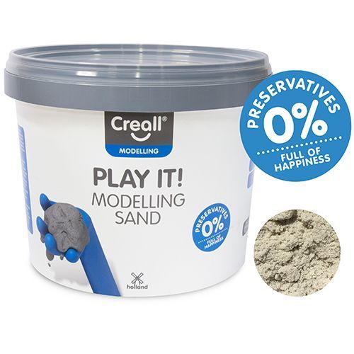 Nieuw: Creall modelleer zand 5 KG