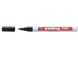 Lakmarker edding 751 1-2 mm zwart/ds 10