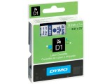 Tape Dymo 40914 9mm blauw/wit