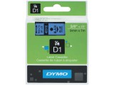 Tape Dymo 40916 9mm zwart/blauw