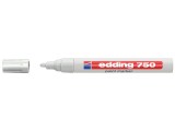 Lakmarker edding 750 2-4 mm wit/doos 10