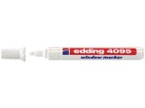 Krijtmarker edding 4095 2-3mm wit