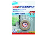 Klussentape Powerbond 19mmx1,5m transp.