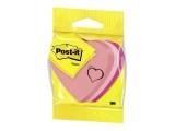 Notitieblok Post-it hart 70x70