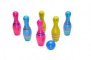 Houten bowlingset jr