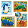 Puzzel set dieren