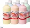 Creall color plakkaatverf set pastel 6x 500 ml