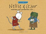 Nellie & Cezar karton boekje Voelen en proeven