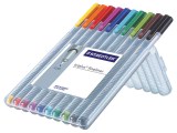 Fineliner Staedtler Triplus 0,3 ass/pk10