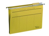 Hangmap vert. Alzicht A4 30mm geel/ds 25