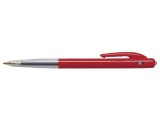 Balpen BIC M10 M rood/blister 10