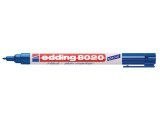 Permanent marker edding 8020 huid blauw