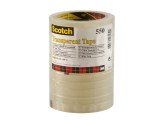 Plakband Scotch 550 12mmx66m tr/doos12rl