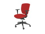 Bureaustoel Prof Chair NEN-EN 1335 rood
