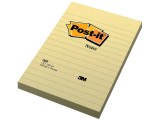 Notitieblok Post-It 105x152 lijn gl/pk 6