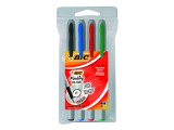 OHP/CD/DVD marker BiC 0,8 mm ass/set 4