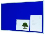 Prikbord Our Choice 180x120 vilt blauw