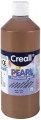 Creall parelmoer verf 500 ml 12 bruin