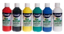 Creall textielverf set a 6x 80 ml assorti