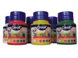 Creall structuur vingerverf senses 500 ml rood
