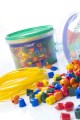 Super kralen 7 vormen 5 kleuren 245 stuks