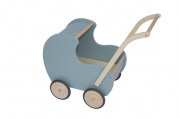 Nostalgische poppenwagen groen