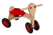 Loopfiets berken, rood