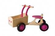Bakfiets, roze